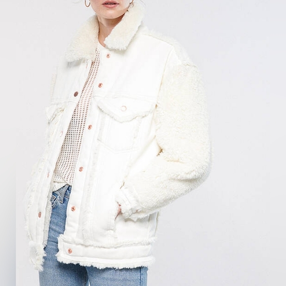 NWT Mavi Destiny Gold Icon Jean Jacket size Medium - Picture 3 of 16